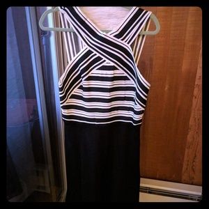 Maeve Black & White Dress